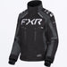 FXR Womens Adrenaline Jacket 2027 - Black/Asphalt/White, front view