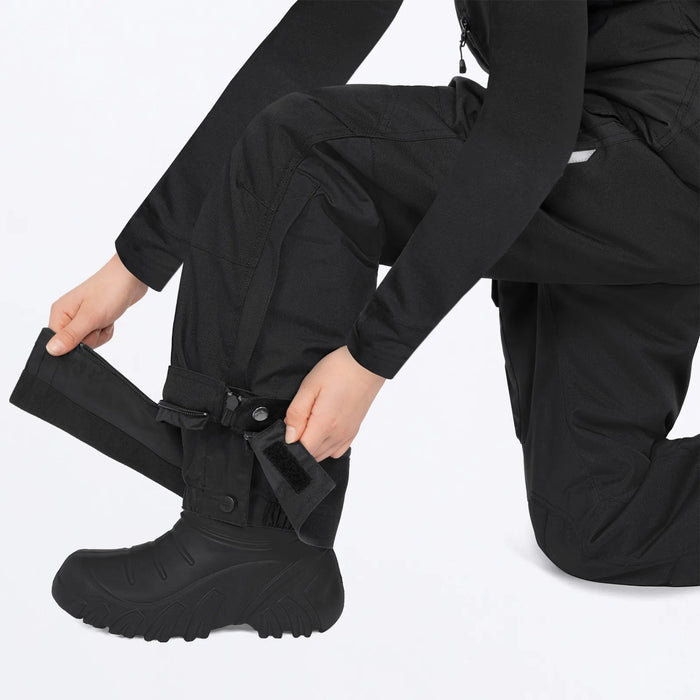 FXR Youth Excursion FX Bib Pant - Black, view 5