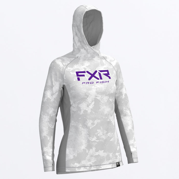 FXR Womens Derby Air UPF Pullover Hoodie