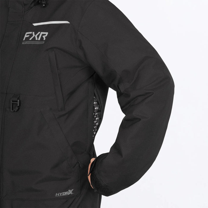 FXR Mens Evolution F.A.S.T. Insulated Monosuit - Black, view 7