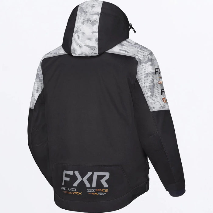 FXR Mens Revo RRX 2-in-1 Jacket - Blk/Wht Camo/Kash, view 2