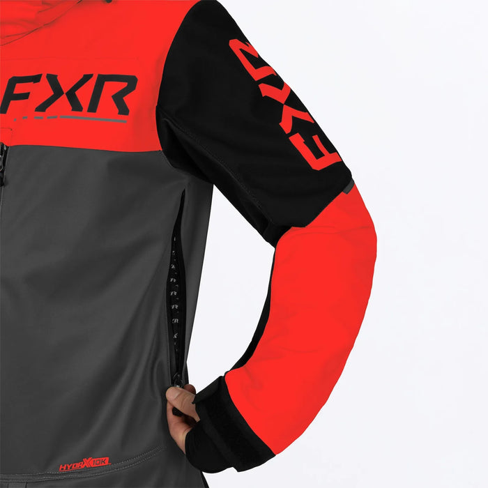 FXR Mens Revo Lite Monosuit - Red/Ti/Black, view 9