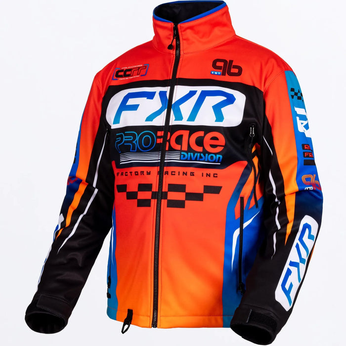 FXR Cold Cross RR Jacket - Patriot, front view