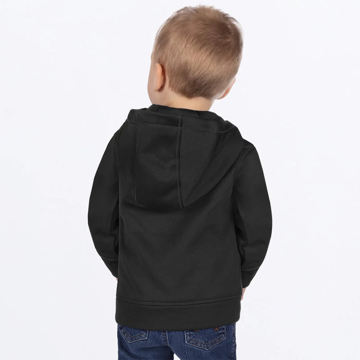 FXR Toddler Hydrogen Tech Pullover Hoodie - Black/Kash, view 2