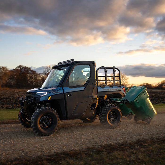 Polaris Trash Can Hitch and Hauler for RANGER and Polaris XPEDITION