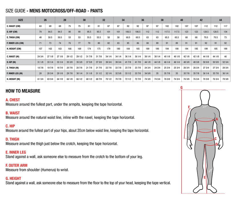 Alpinestars Mens Fluid Graphite Pants