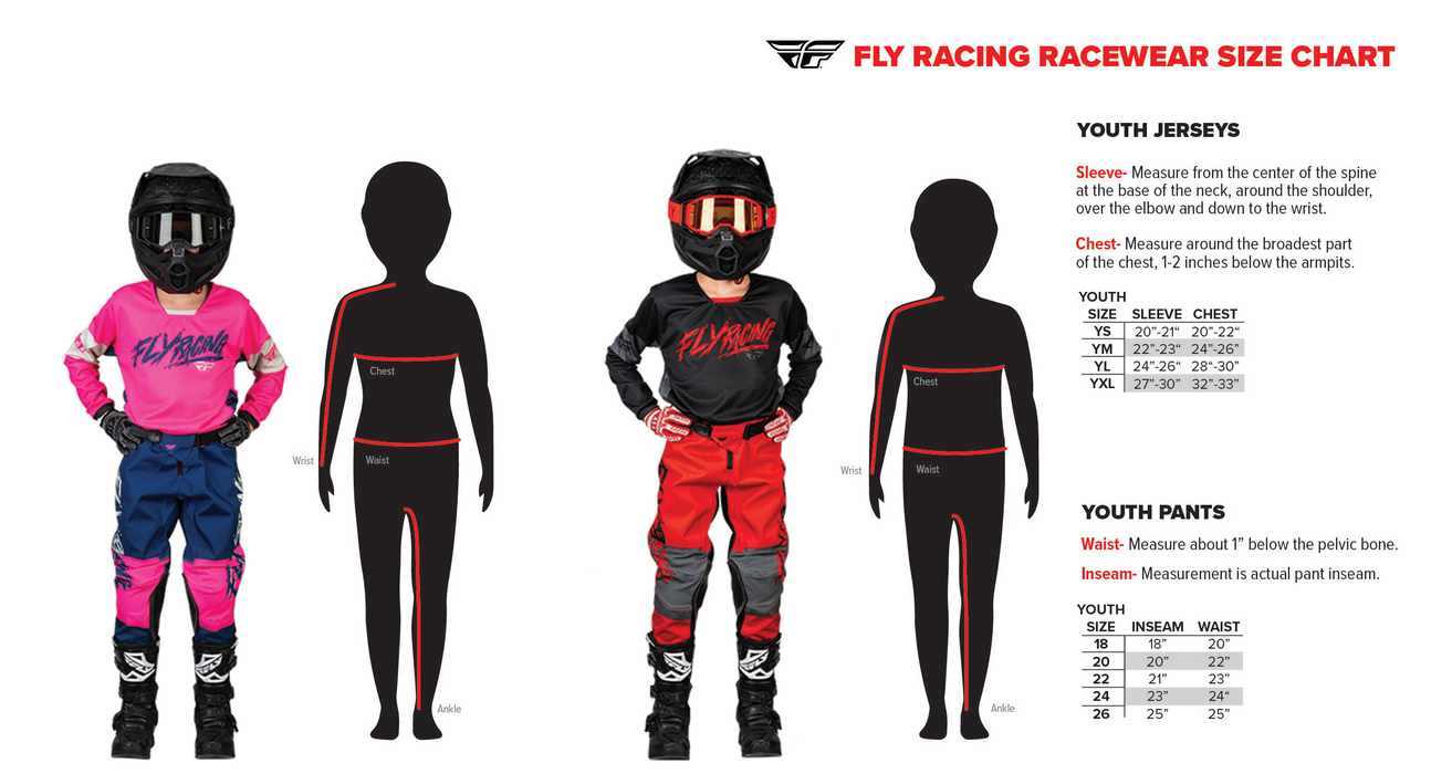 Fly Racing Youth Kinetic DBK Jersey