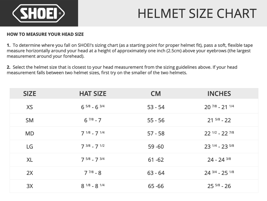 Shoei Hornet X2 Helmet