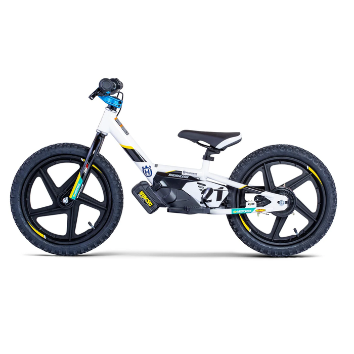 Stacyc 12eDrive Husqvarna Replica E-Bike for Ages 3-5