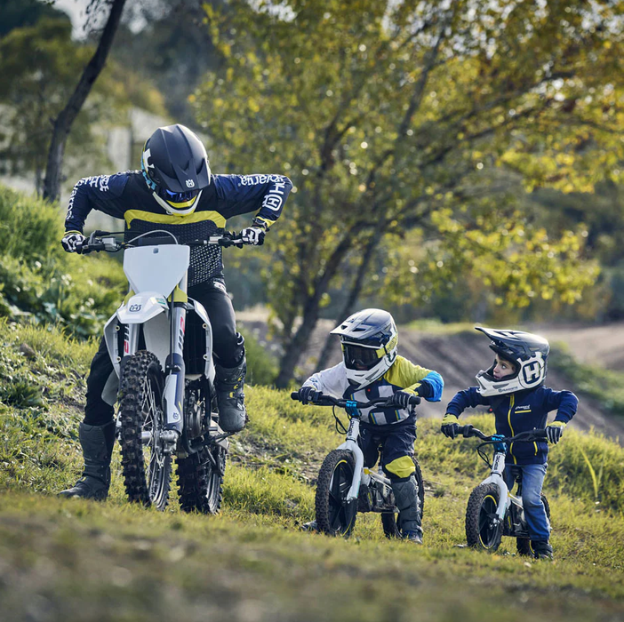 Stacyc 16eDrive Husqvarna Replica E-Bike for Ages 5-7