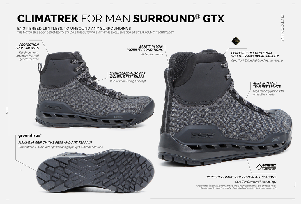 TCX Mens Climatrek Gore-Tex Surround Boots