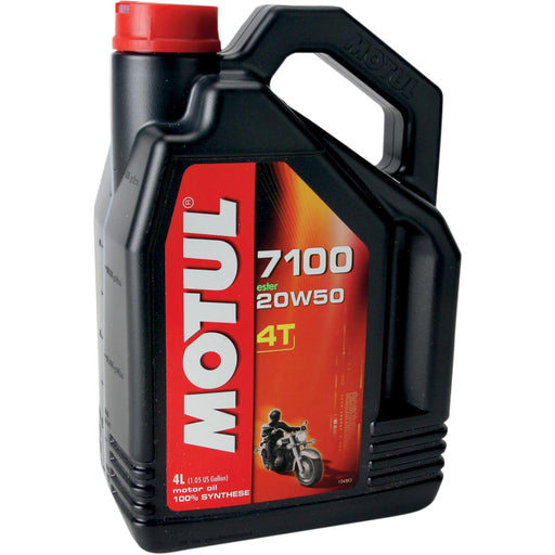 Motul 7100 4T 4-Stroke Synthetic Ester Motor Oil - 20W50