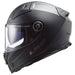 LS2 Solid Citation II Full-Face Helmet Single Shield with Pinlock Pins