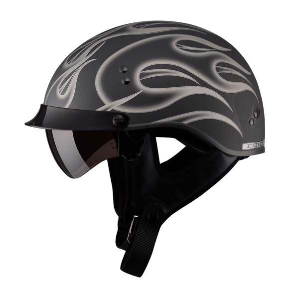 GMAX GM65 Fully Dressed Half Helmet