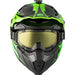 CKX Titan Original Roost Fiberglass Helmet with 210 Degree Goggles