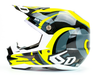 6D ATR-1 Motocross Helmet Neon Yellow-black