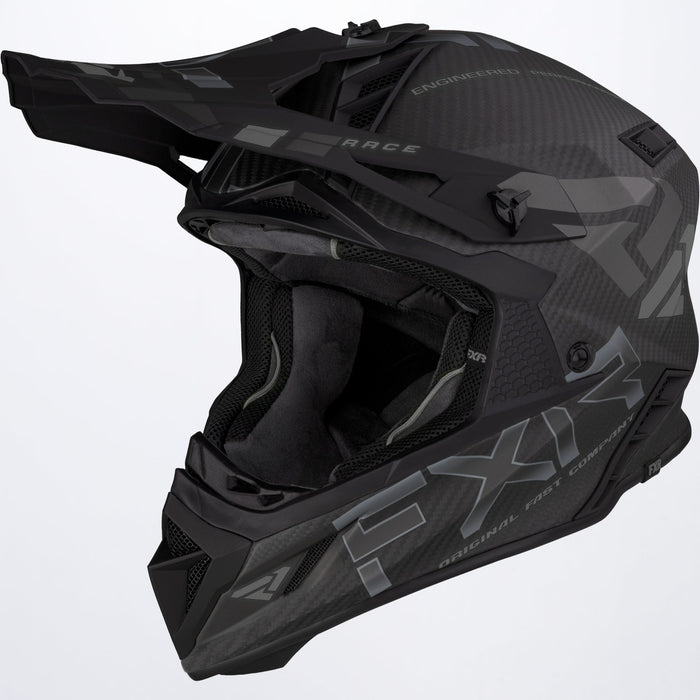 FXR Helium Carbon Alloy Helmet with D-Ring