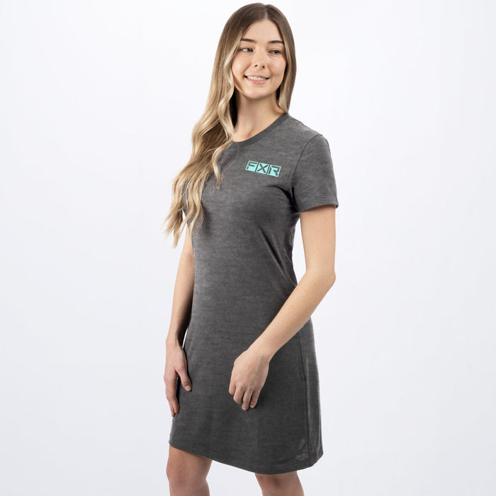 FXR Womens Track Tech T-Shirt Dress