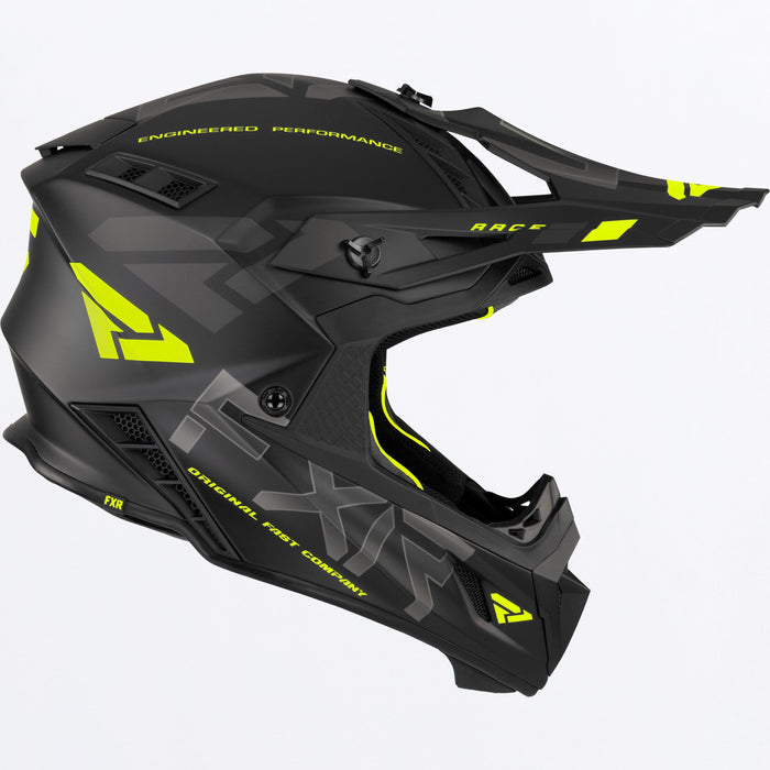 FXR Helium Race Div Helmet w/ Auto Buckle