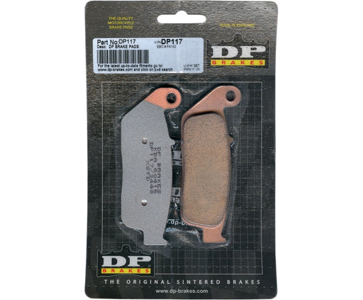 DP Brakes Standard Sintered Metal Brake Pads DP-117