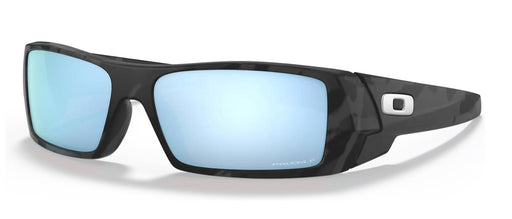 OAKLEY GASCAN BLK CAMO W/ PRIZM DEEP H2O POL SUNGLASSES