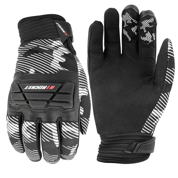Joe Rocket Mens Velocity Leather/Mesh Glove