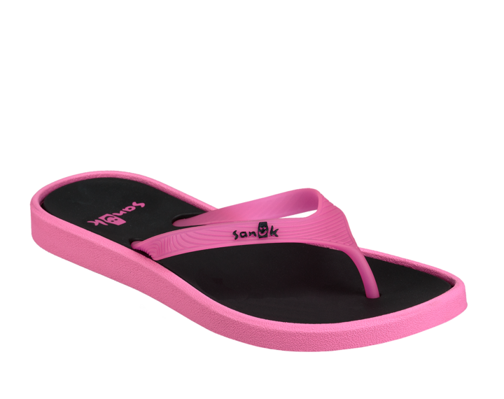 SANUK SIDEWALKER NEON SANDALS