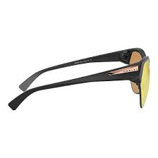 OAKLEY TRAILING POINT MAT BLK W/ PRIZM ROSE GLD POLARIZED SUNGLASSES