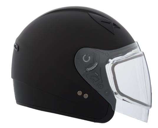 CKX VG977 Solid Snow Helmet with Dual Lens Shield