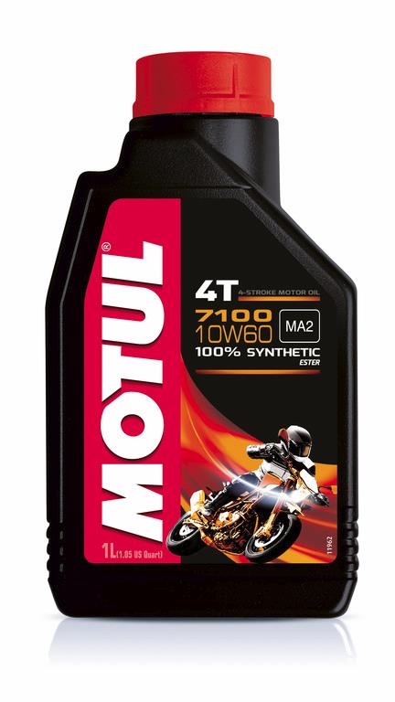 Motul 7100 4T 4-Stroke Synthetic Ester Motor Oil - 10W60