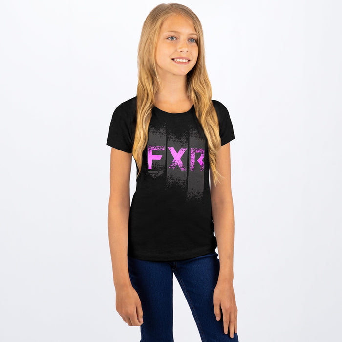 FXR Youth Broadcast Girls T-Shirt